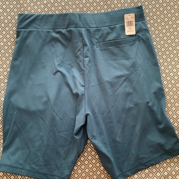 NWT Mens athletic shorts grey and blue. Size Large. - Picture 7 of 14